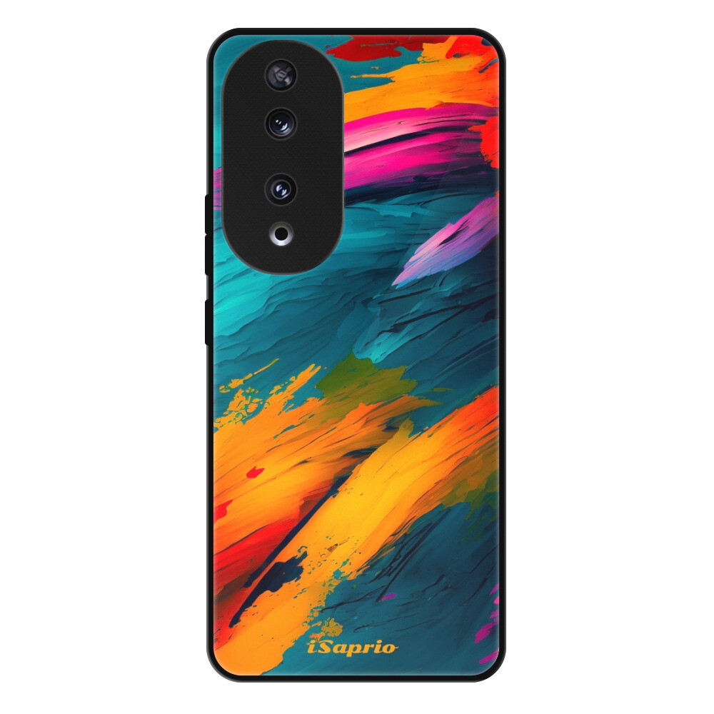 Lesklé puzdro Exclusive iSaprio - Blue Paint - Honor 90 5G
