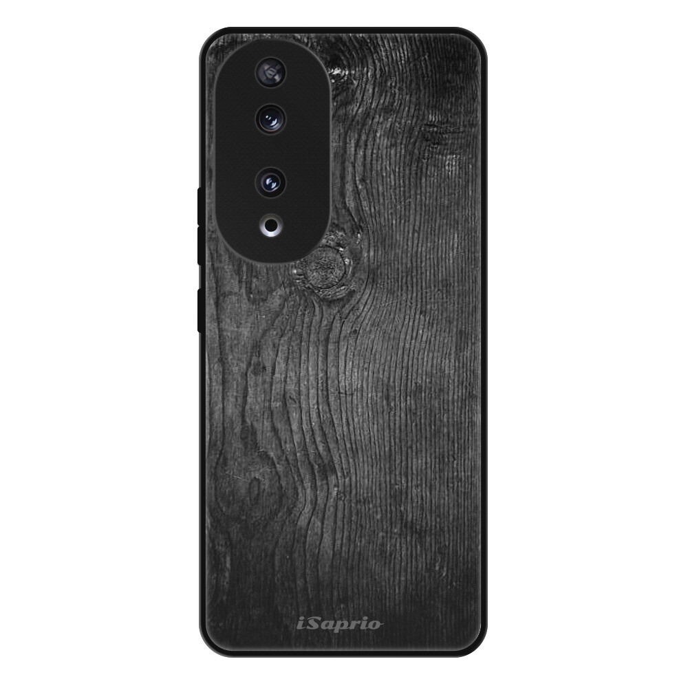 Lesklé puzdro Exclusive iSaprio - Black Wood 13 - Honor 90 5G
