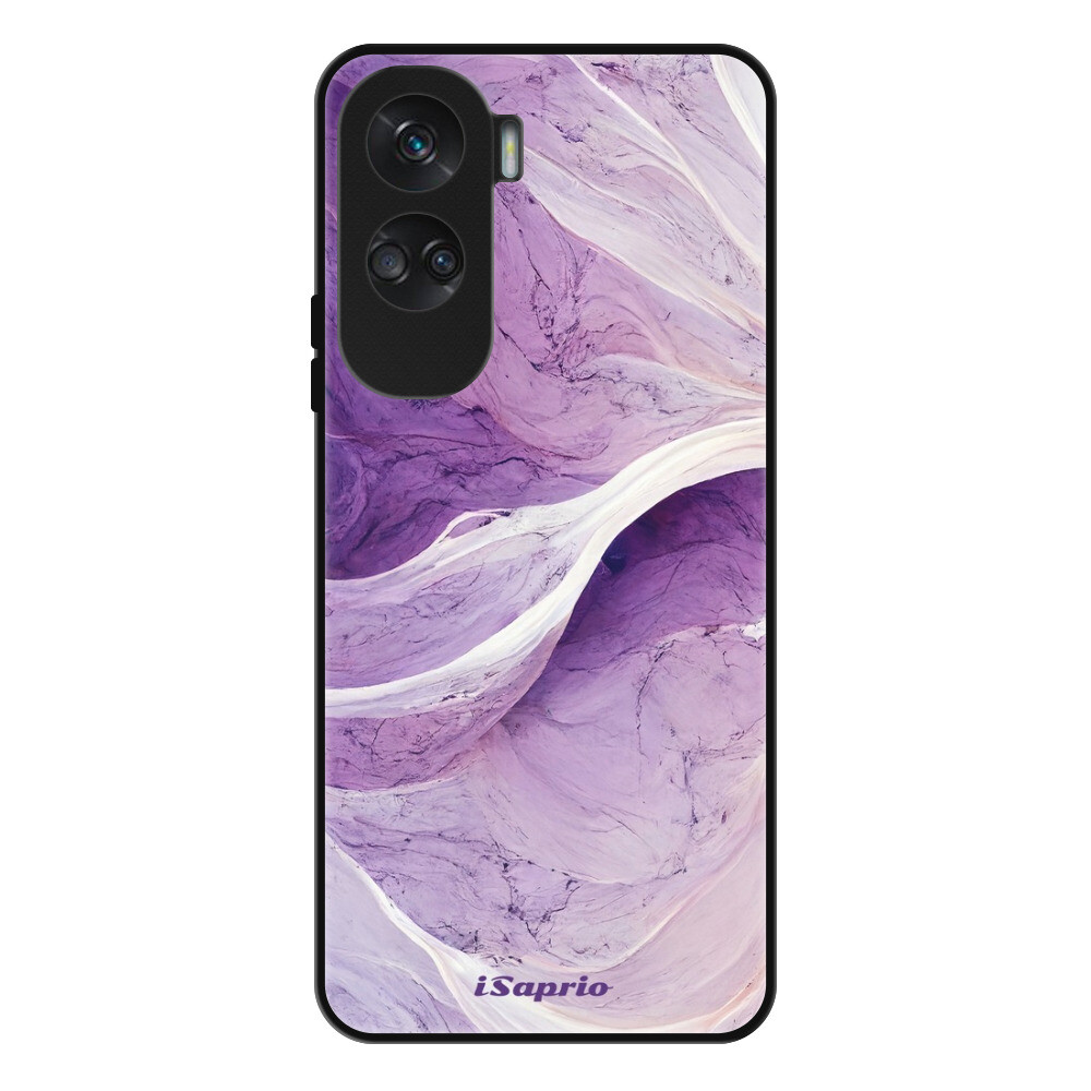 Lesklé puzdro Exclusive iSaprio - Purple Paint 10 - Honor 90 Lite 5G