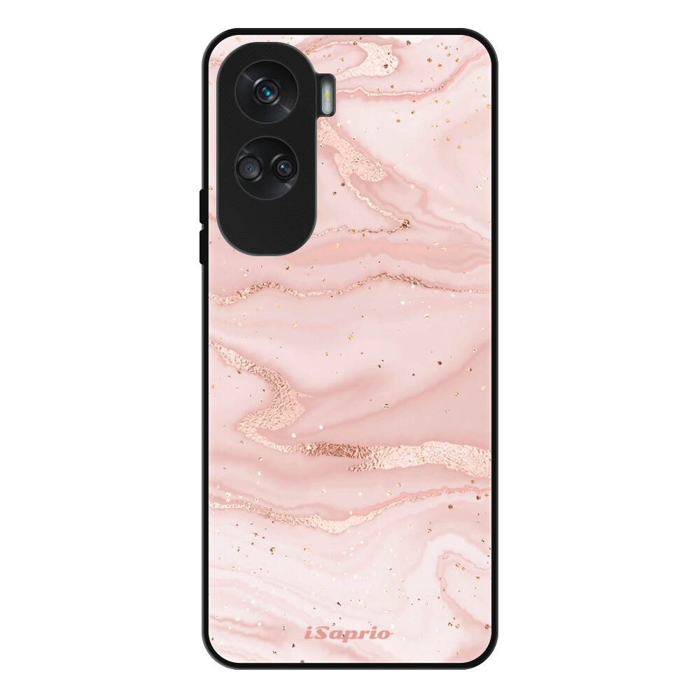 Lesklé puzdro Exclusive iSaprio - RoseGold Marble 10 - Honor 90 Lite 5G