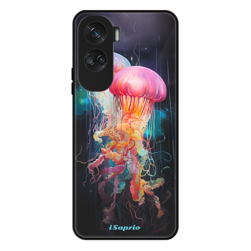 Lesklé puzdro Exclusive iSaprio - Abstract Jellyfish - Honor 90 Lite 5G