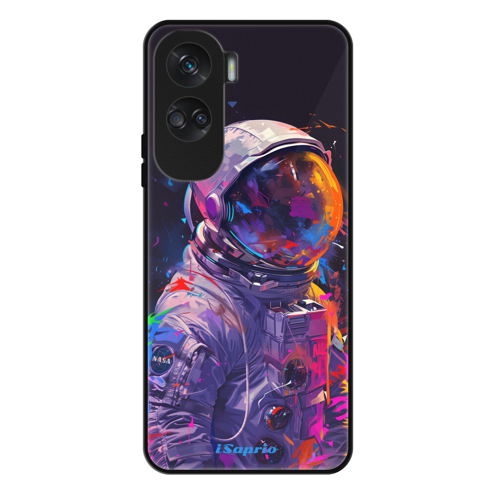 Lesklé puzdro Exclusive iSaprio - Neon Astronaut - Honor 90 Lite 5G