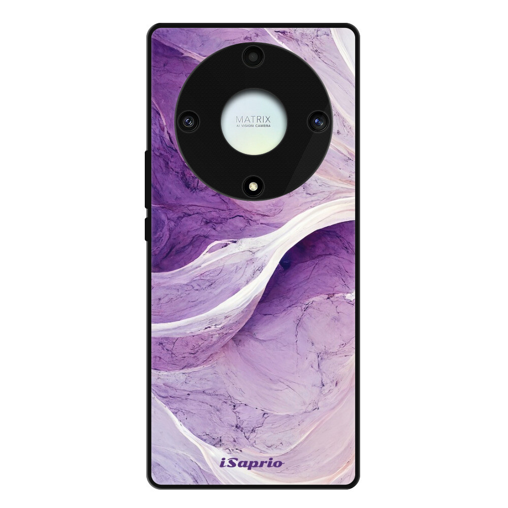 Lesklé puzdro Exclusive iSaprio - Purple Paint 10 - Honor Magic5 Lite 5G