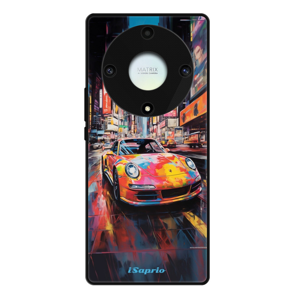 Lesklé puzdro Exclusive iSaprio - Abstract Porsche - Honor Magic5 Lite 5G