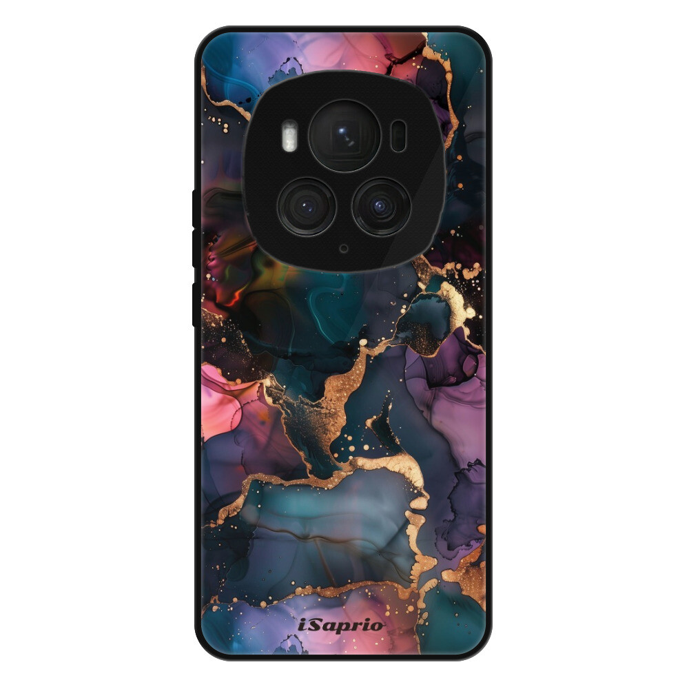 Lesklé puzdro Exclusive iSaprio - Dark Marble 10 - Honor Magic6 Pro