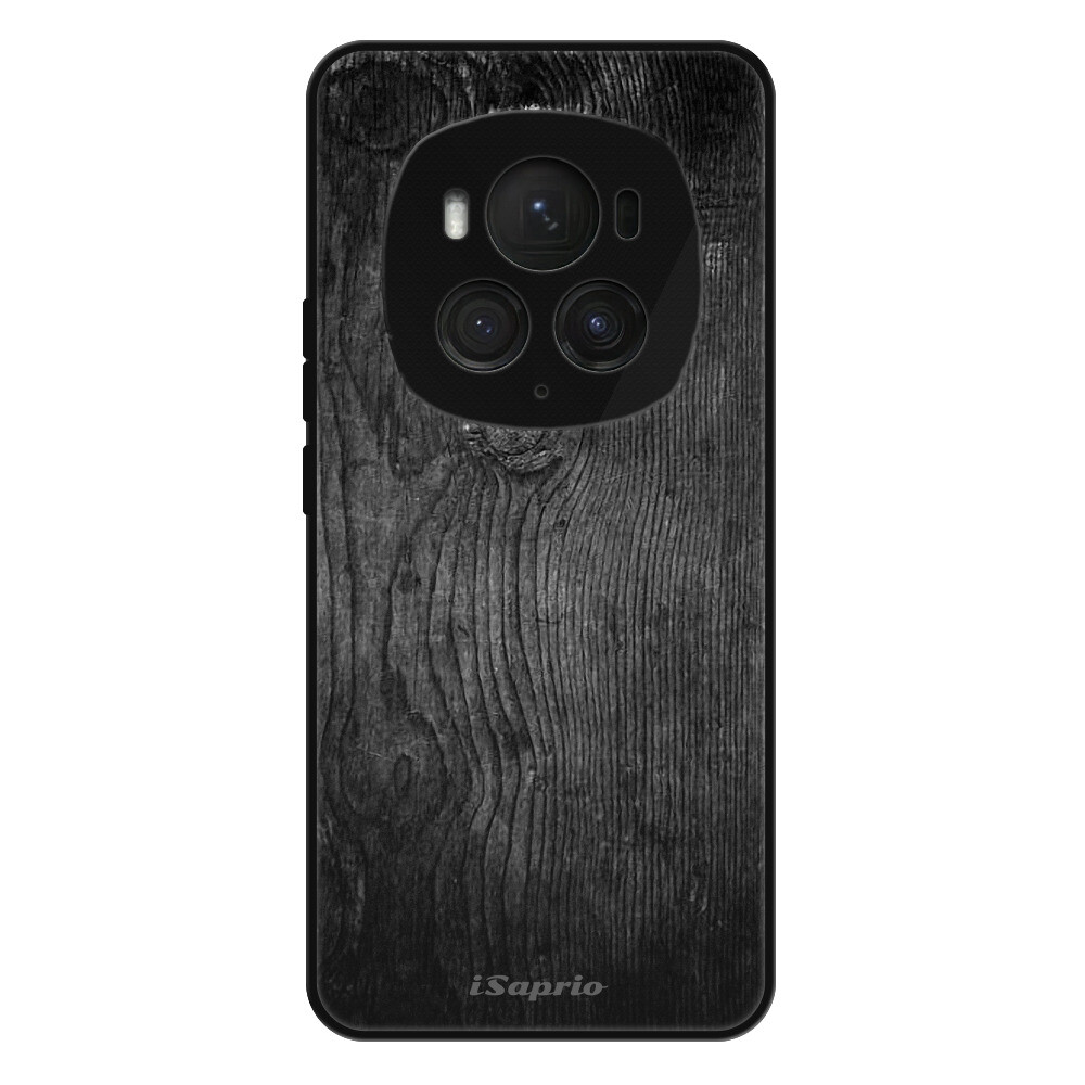 Lesklé puzdro Exclusive iSaprio - Black Wood 13 - Honor Magic6 Pro