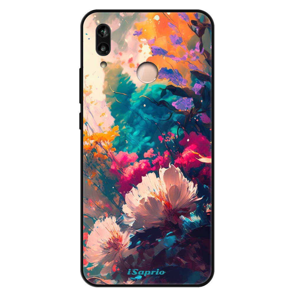 Lesklé puzdro Exclusive iSaprio - Flower Design - Huawei P20 Lite