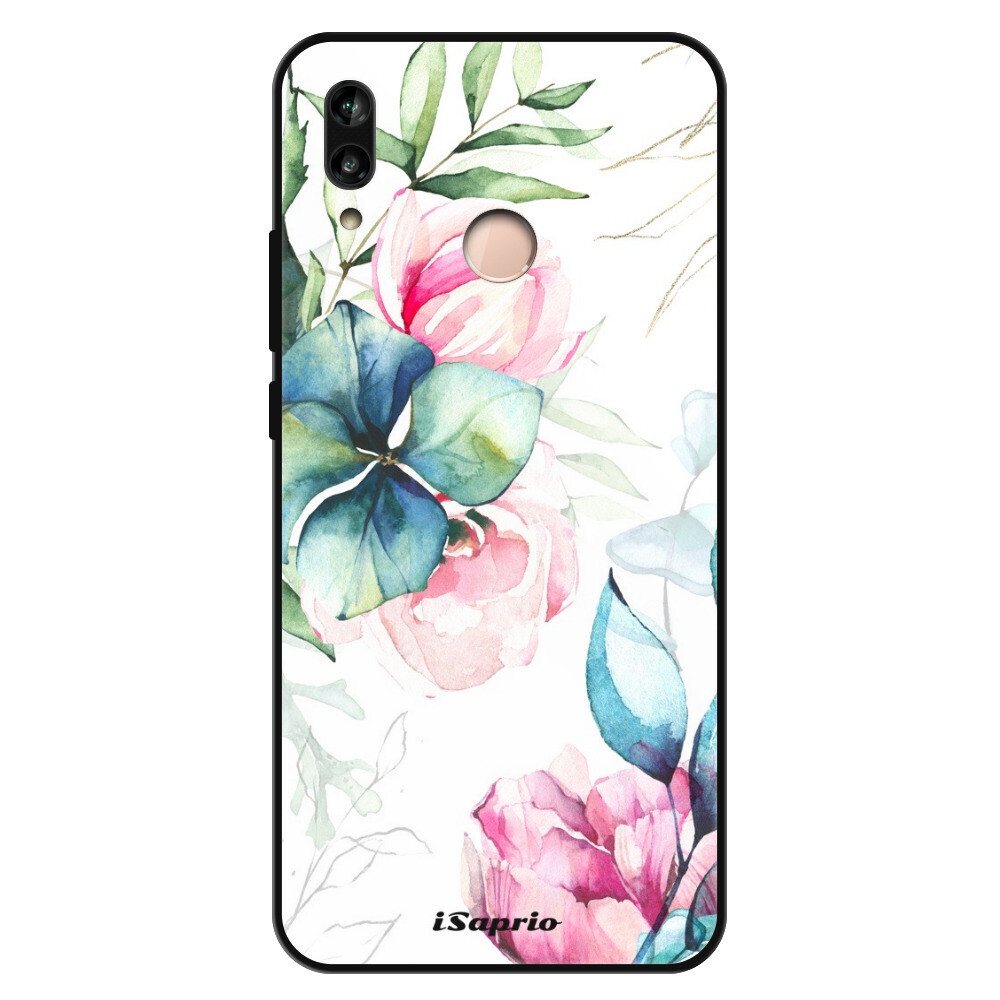 Lesklé puzdro Exclusive iSaprio - Flower Art 01 - Huawei P20 Lite