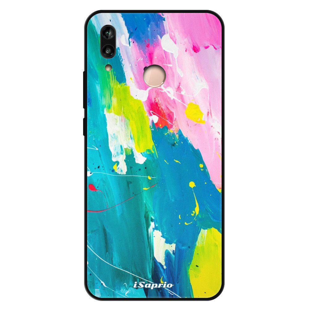 Lesklé puzdro Exclusive iSaprio - Abstract Paint 04 - Huawei P20 Lite