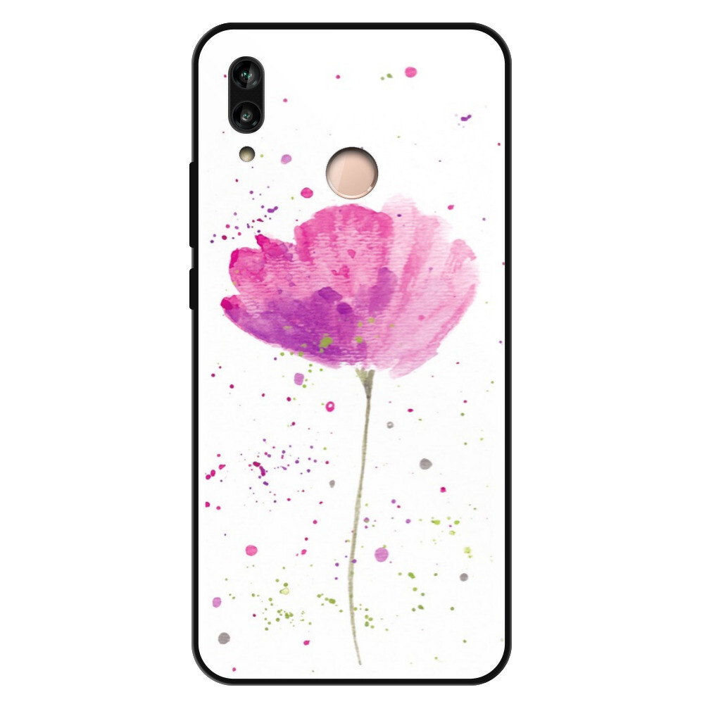 Lesklé puzdro Exclusive iSaprio - Poppies - Huawei P20 Lite