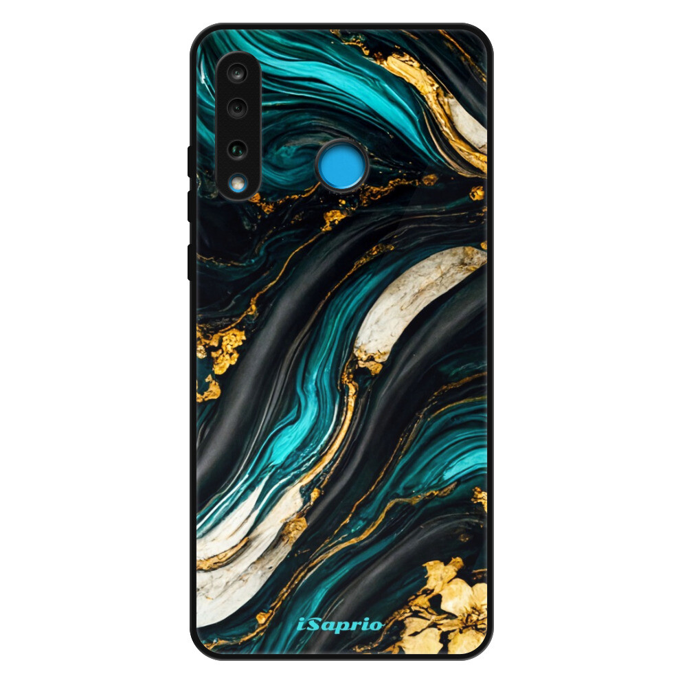 Lesklé puzdro Exclusive iSaprio - Dark Paint 10 - Huawei P30 Lite