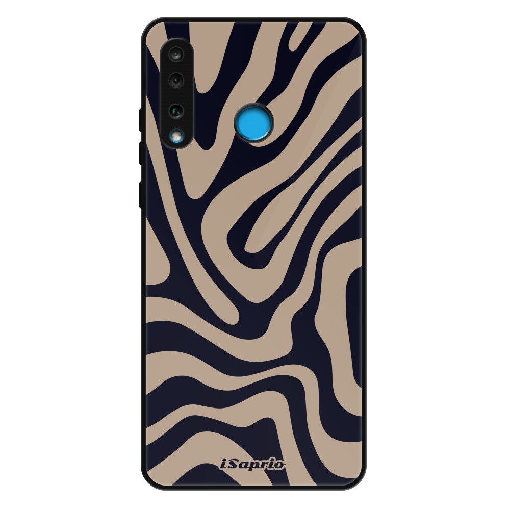 Lesklé puzdro Exclusive iSaprio - Zebra Black - Huawei P30 Lite