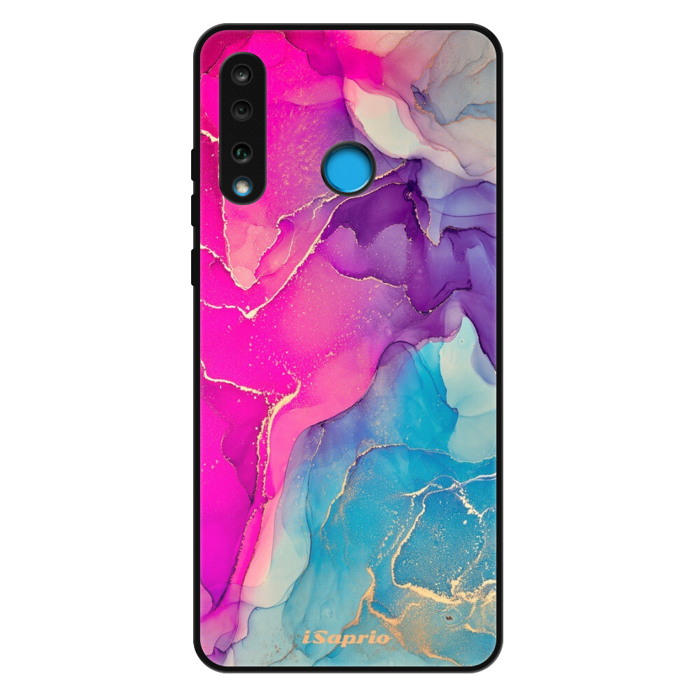 Lesklé puzdro Exclusive iSaprio - Purple Ink - Huawei P30 Lite