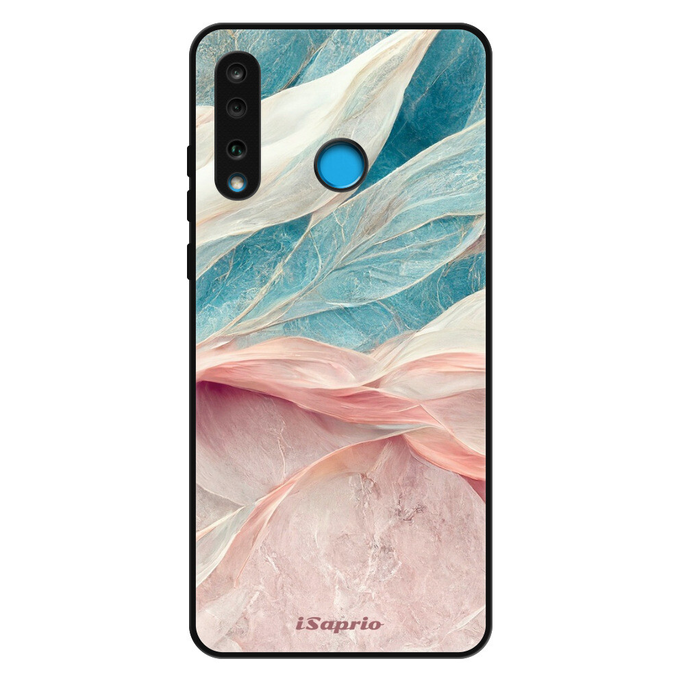 Lesklé puzdro Exclusive iSaprio - Pink and Blue - Huawei P30 Lite