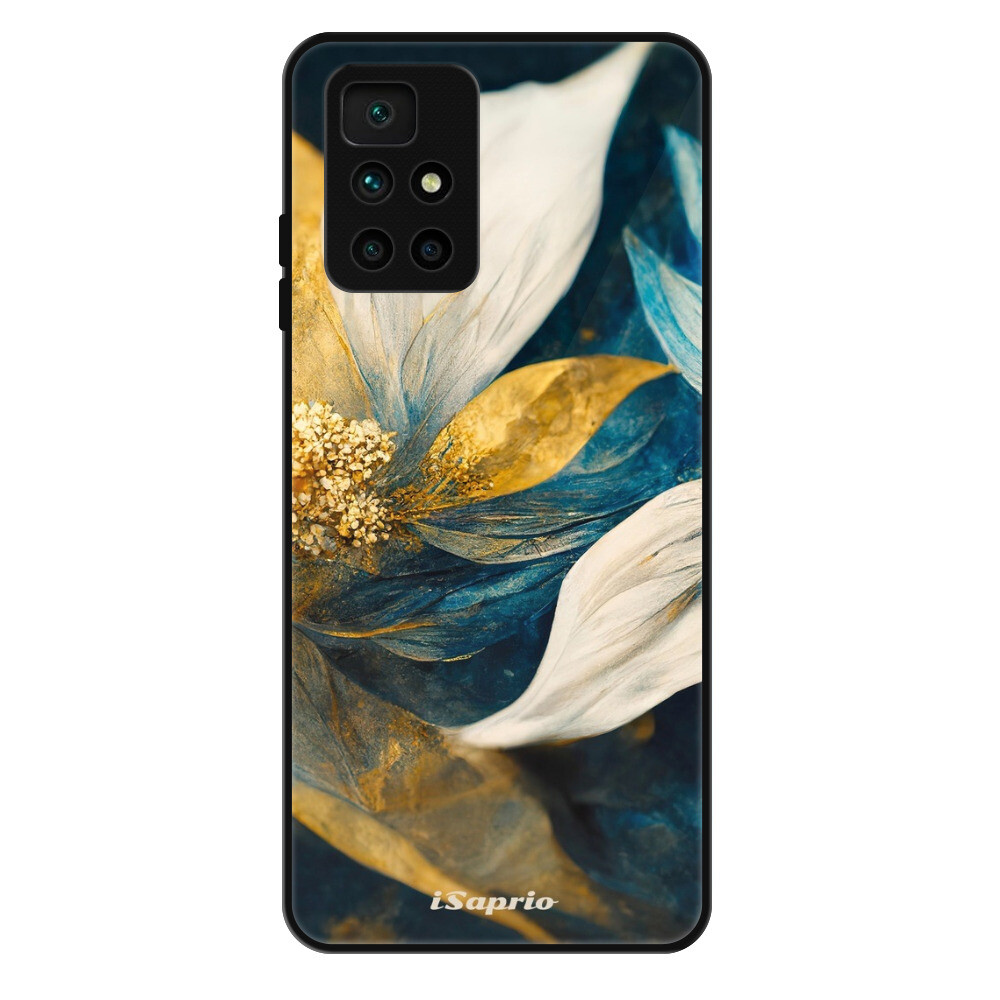 Lesklé puzdro Exclusive iSaprio - Gold Petals - Xiaomi Redmi 10