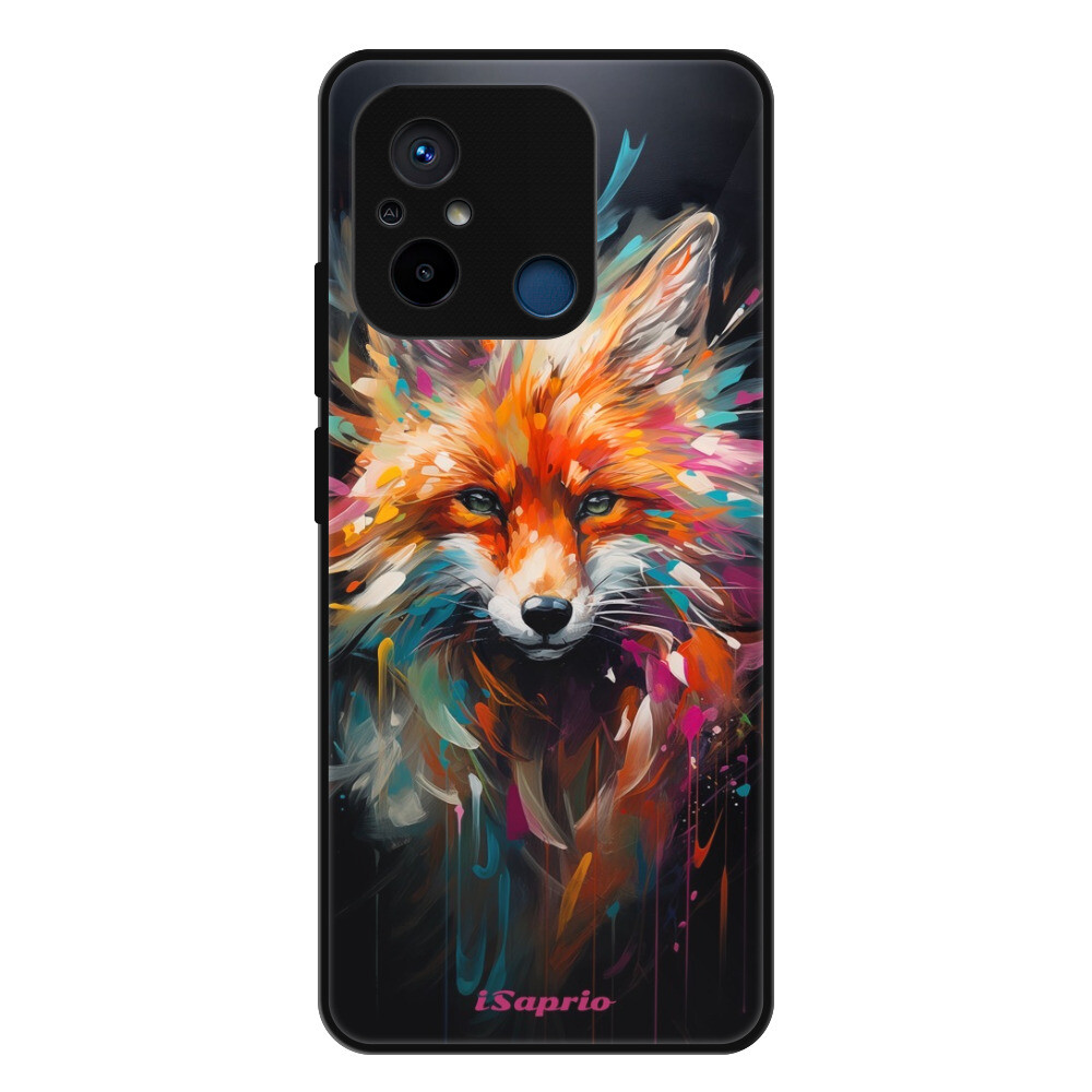Lesklé puzdro Exclusive iSaprio - Neon Fox - Xiaomi Redmi 12C