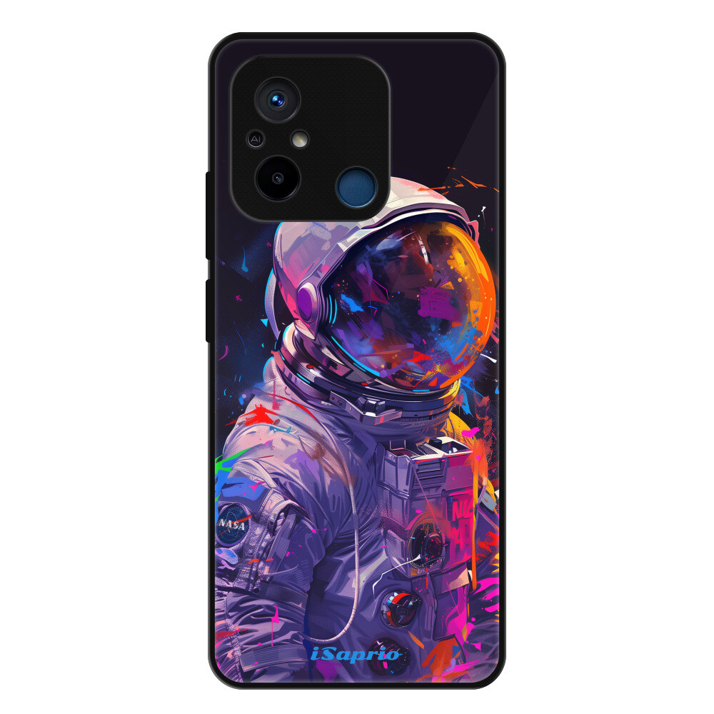 Lesklé puzdro Exclusive iSaprio - Neon Astronaut - Xiaomi Redmi 12C