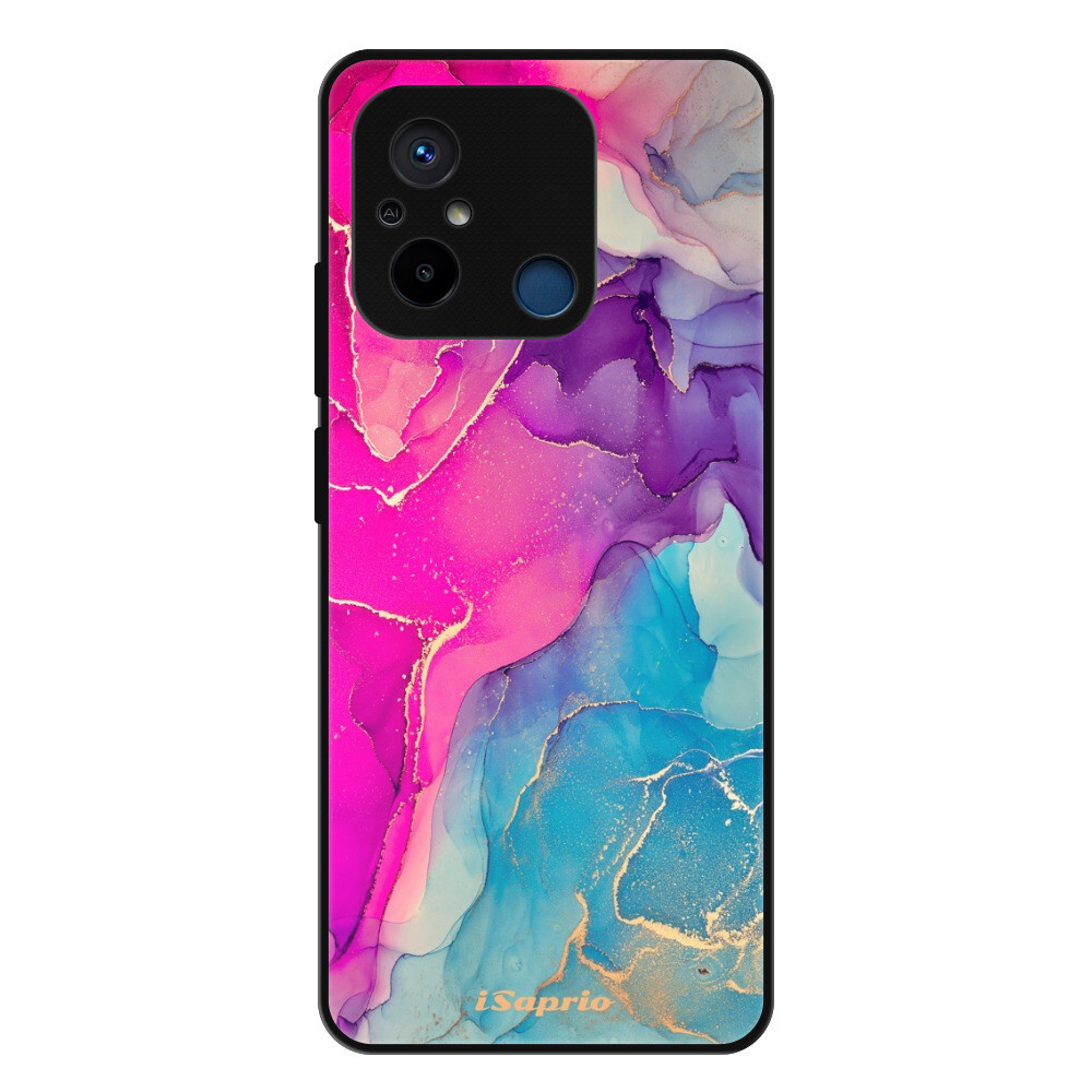 Lesklé puzdro Exclusive iSaprio - Purple Ink - Xiaomi Redmi 12C