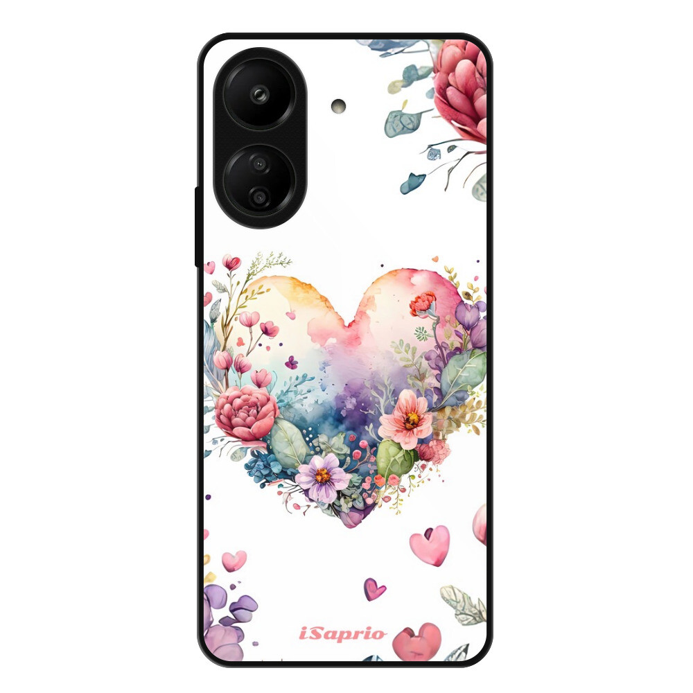 Lesklé puzdro Exclusive iSaprio - Floral Heart - Xiaomi Redmi 13C