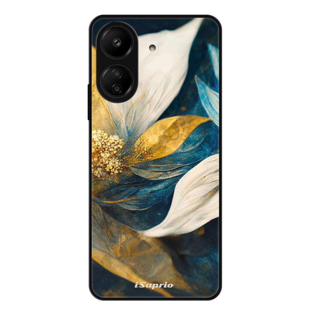 Lesklé puzdro Exclusive iSaprio - Gold Petals - Xiaomi Redmi 13C