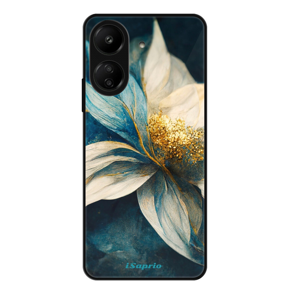 Lesklé puzdro Exclusive iSaprio - Blue Petals - Xiaomi Redmi 13C