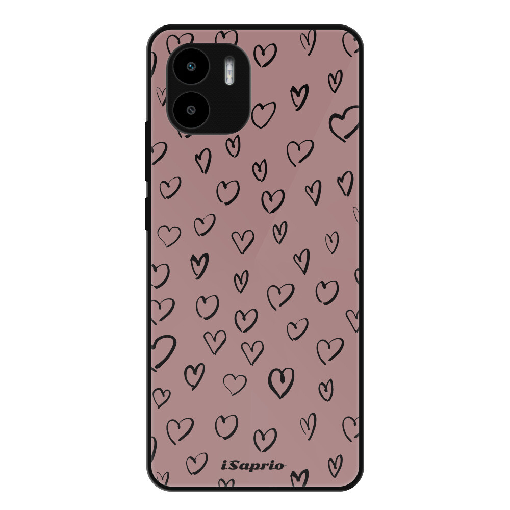 Lesklé puzdro Exclusive iSaprio - Heart Dark - Xiaomi Redmi A1 / A2