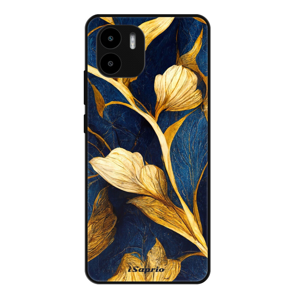 Lesklé puzdro Exclusive iSaprio - Gold Leaves - Xiaomi Redmi A1 / A2