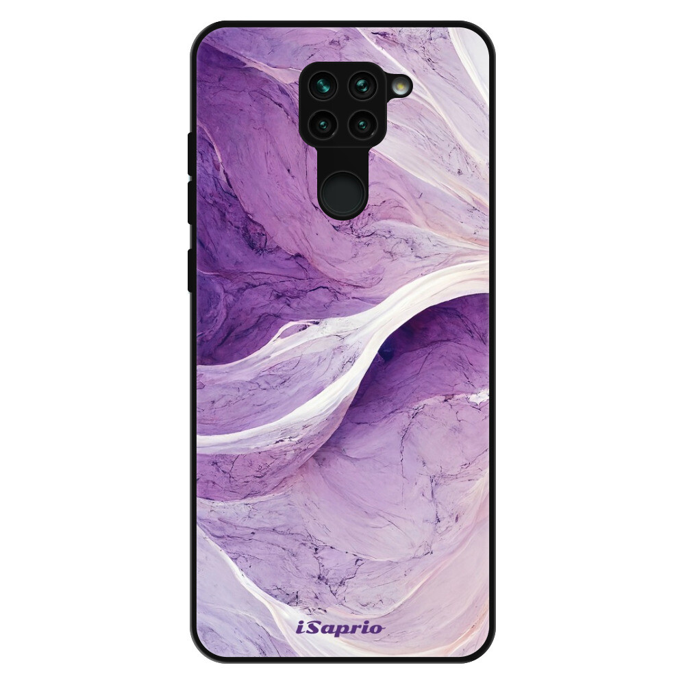 Lesklé puzdro Exclusive iSaprio - Purple Paint 10 - Xiaomi Redmi Note 9