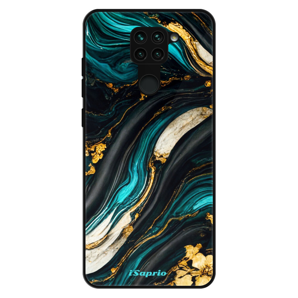 Lesklé puzdro Exclusive iSaprio - Dark Paint 10 - Xiaomi Redmi Note 9