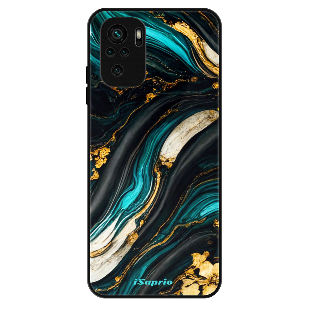 Lesklé puzdro Exclusive iSaprio - Dark Paint 10 - Xiaomi Redmi Note 10 / Note 10S