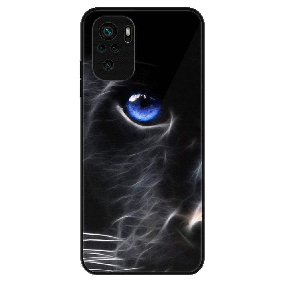 Lesklé puzdro Exclusive iSaprio - Black Puma - Xiaomi Redmi Note 10 / Note 10S
