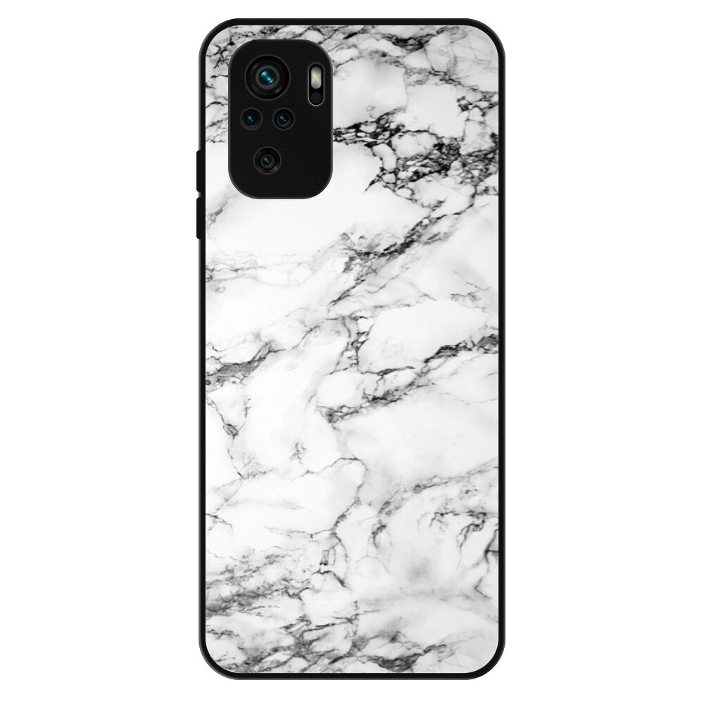 Lesklé puzdro Exclusive iSaprio - White Marble 01 - Xiaomi Redmi Note 10 / Note 10S