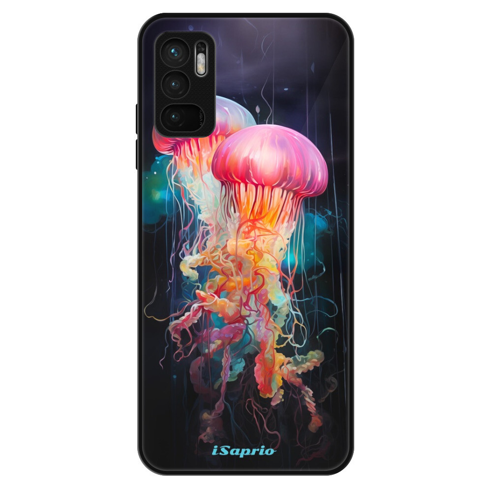 Lesklé puzdro Exclusive iSaprio - Abstract Jellyfish - Xiaomi Redmi Note 10 5G