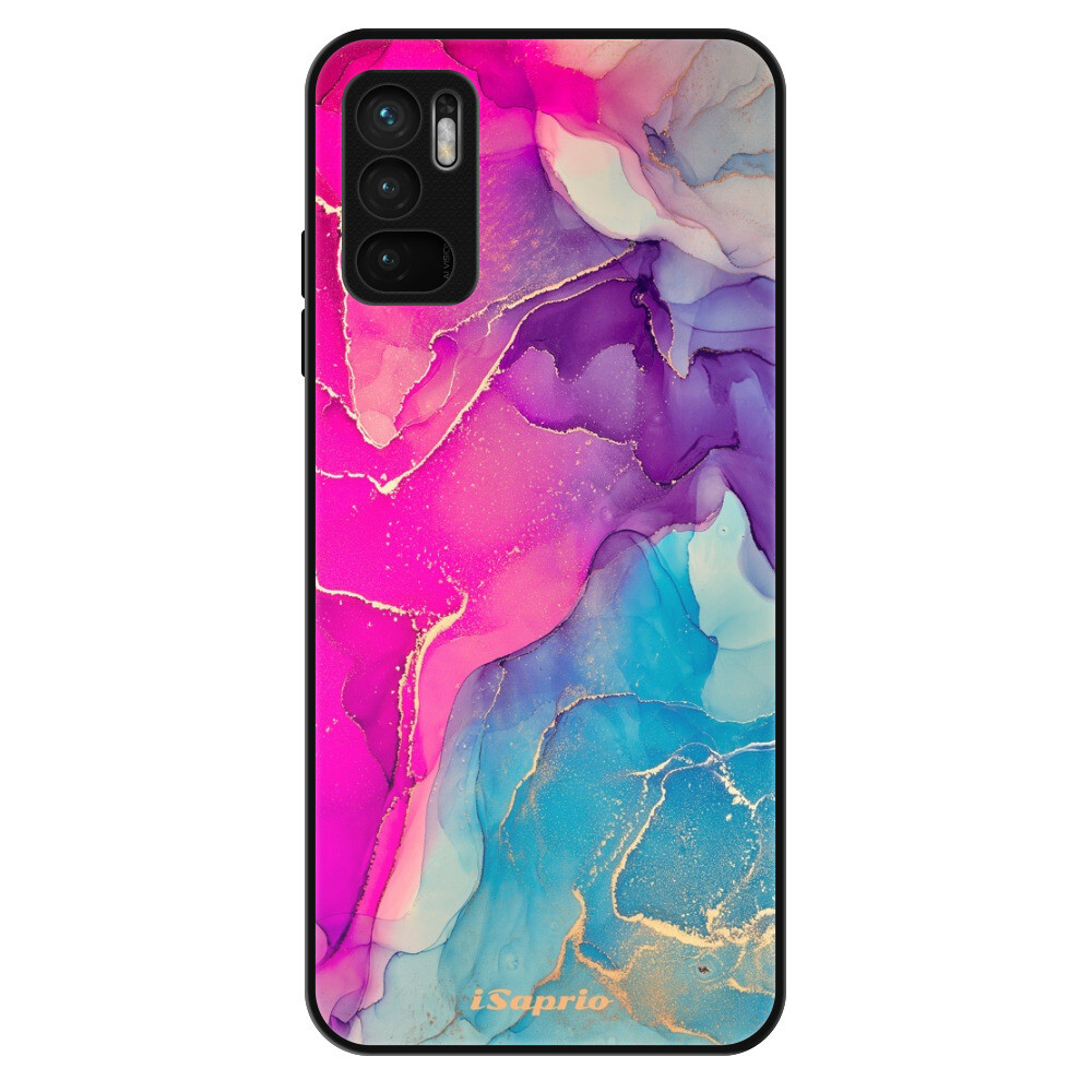 Lesklé puzdro Exclusive iSaprio - Purple Ink - Xiaomi Redmi Note 10 5G