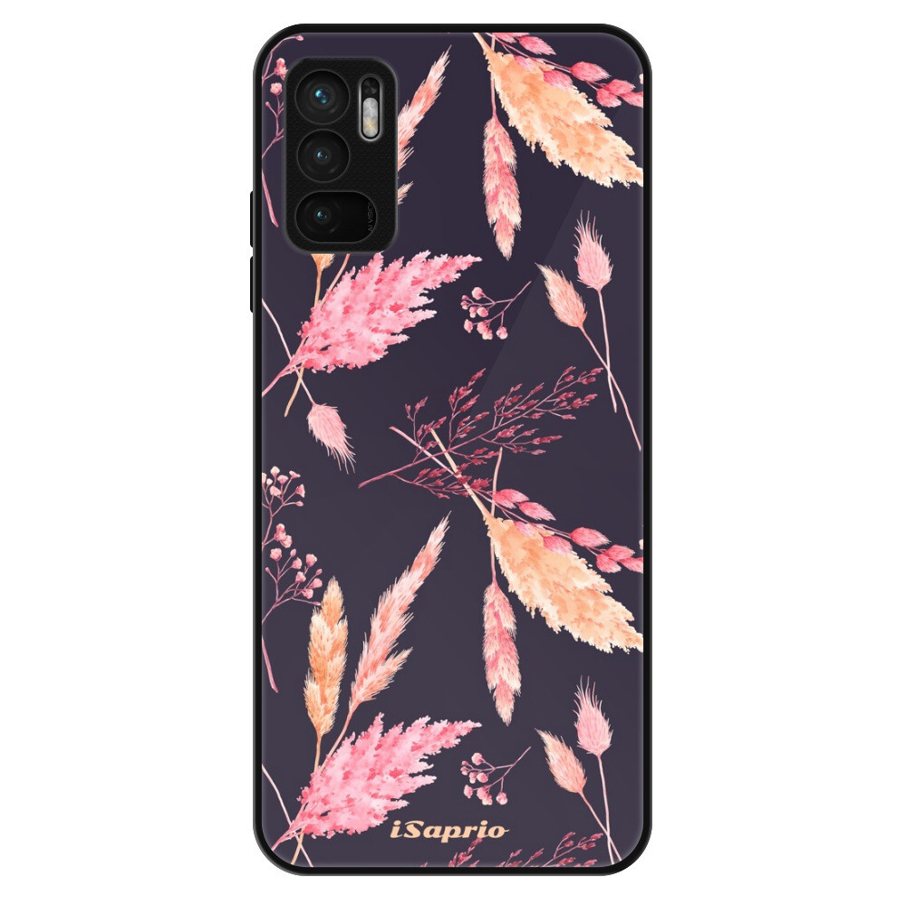 Lesklé puzdro Exclusive iSaprio - Herbal Pattern - Xiaomi Redmi Note 10 5G