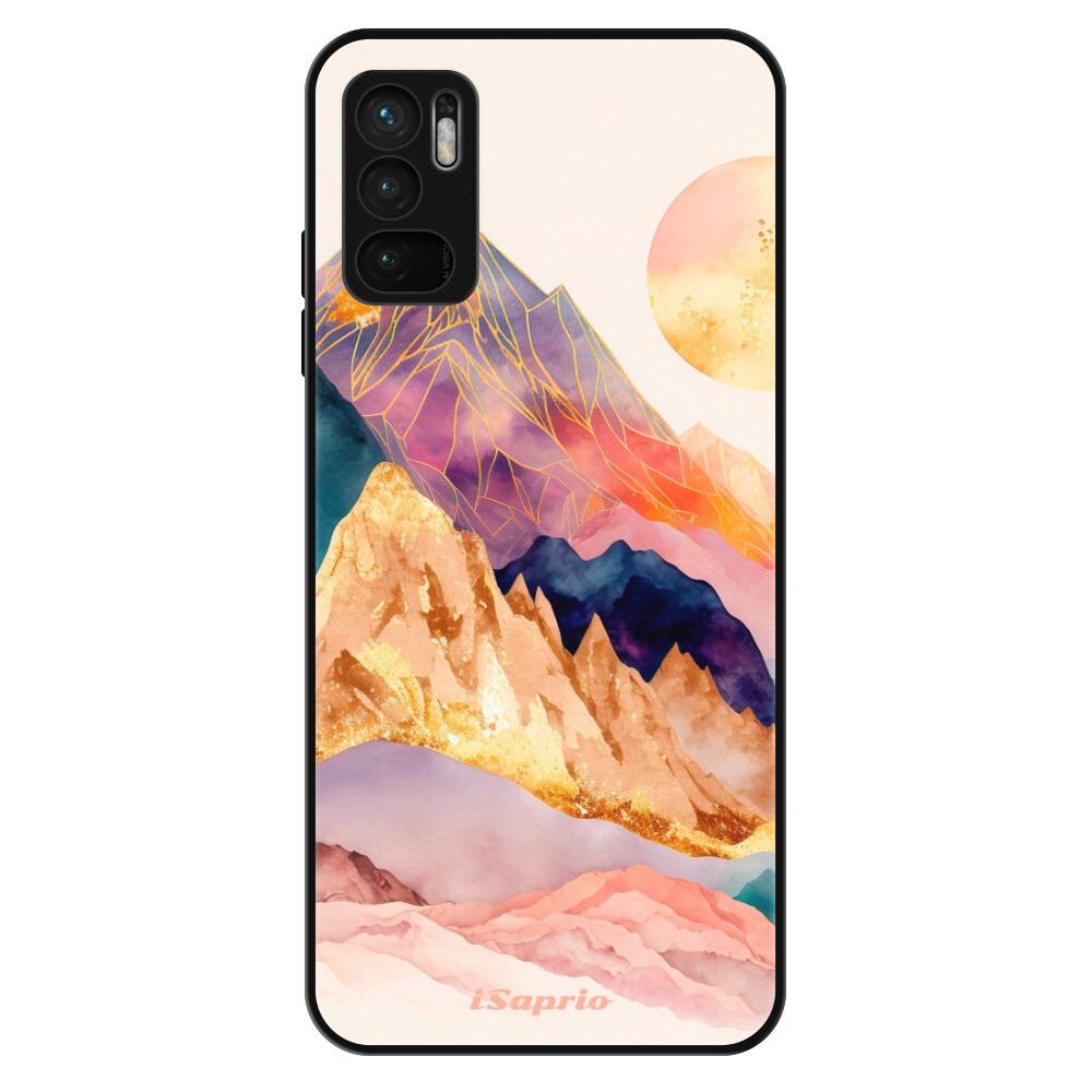 Lesklé puzdro Exclusive iSaprio - Abstract Mountains - Xiaomi Redmi Note 10 5G