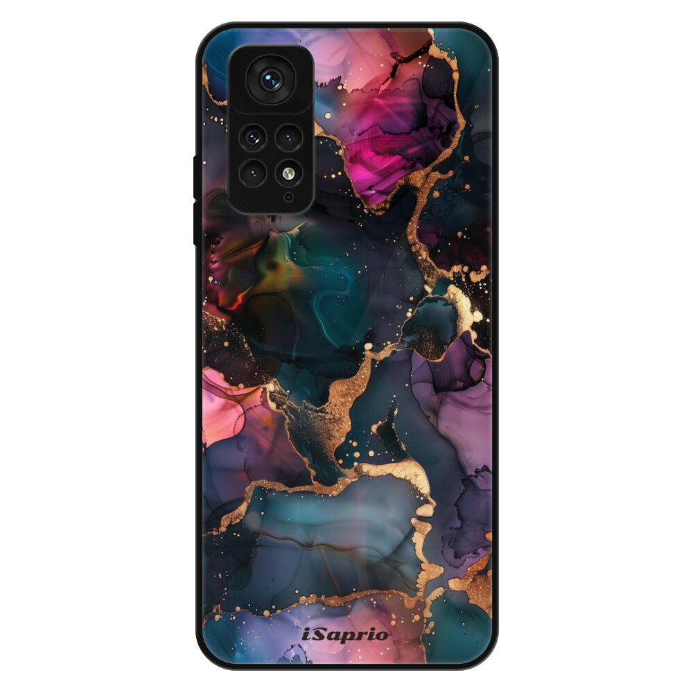Lesklé puzdro Exclusive iSaprio - Dark Marble 10 - Xiaomi Redmi Note 11 Pro 5G