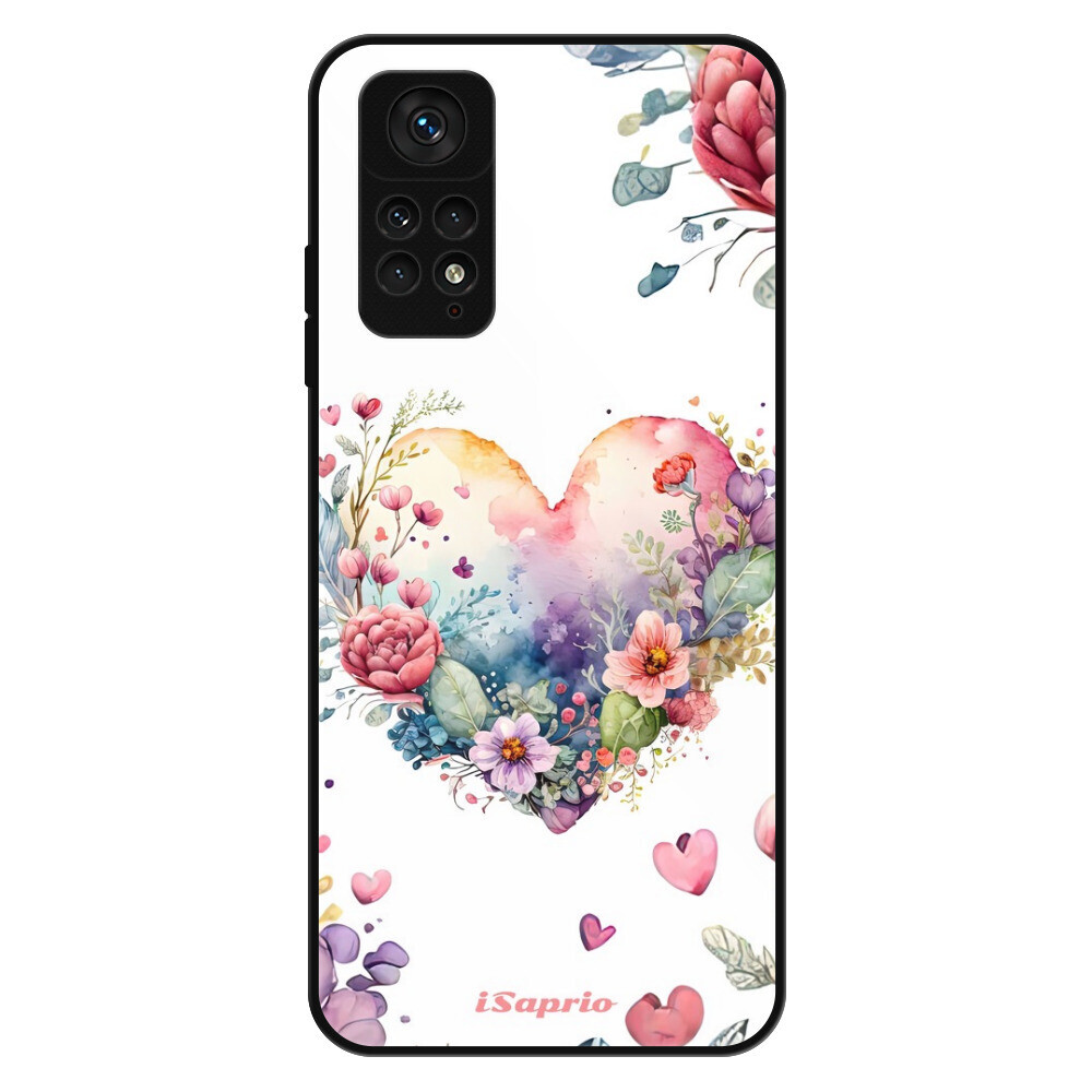 Lesklé puzdro Exclusive iSaprio - Floral Heart - Xiaomi Redmi Note 11 Pro 5G
