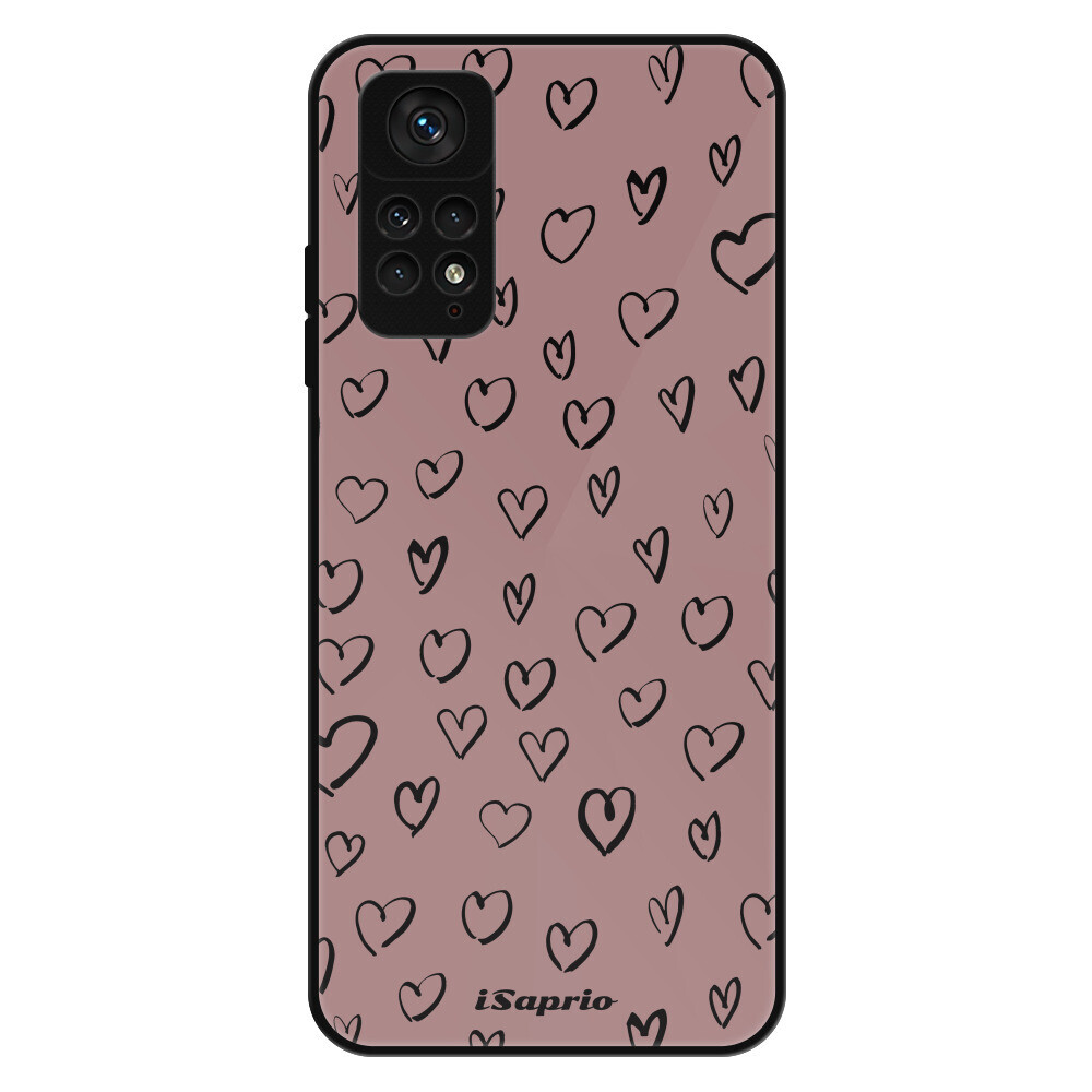 Lesklé puzdro Exclusive iSaprio - Heart Dark - Xiaomi Redmi Note 11 Pro 5G