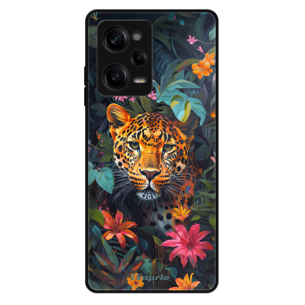 Lesklé puzdro Exclusive iSaprio - Flower Jaguar - Xiaomi Redmi Note 12 Pro 5G / Poco X5 Pro 5G