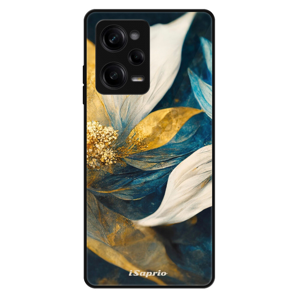 Lesklé puzdro Exclusive iSaprio - Gold Petals - Xiaomi Redmi Note 12 Pro 5G / Poco X5 Pro 5G