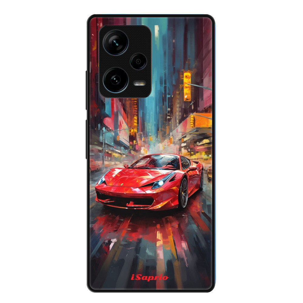 Lesklé puzdro Exclusive iSaprio - Ferrari - Xiaomi Redmi Note 12 Pro+ 5G