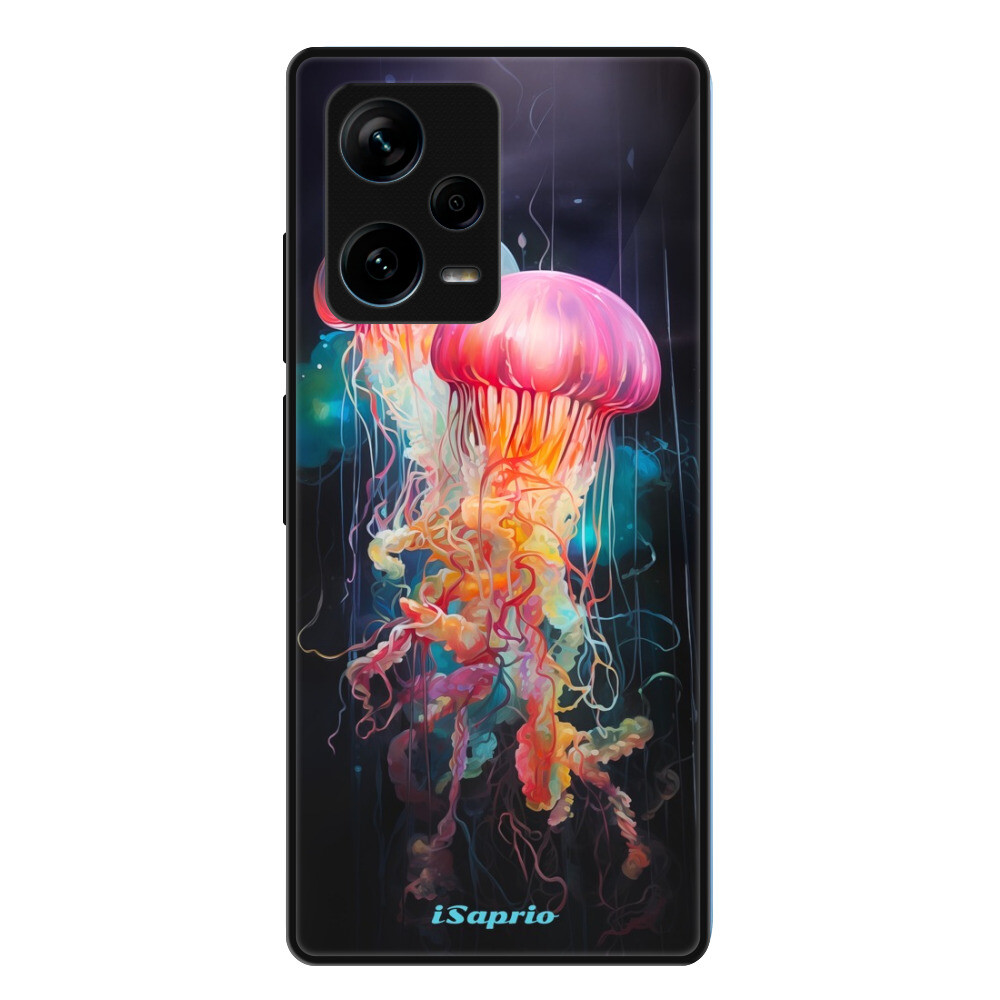 Lesklé puzdro Exclusive iSaprio - Abstract Jellyfish - Xiaomi Redmi Note 12 Pro+ 5G