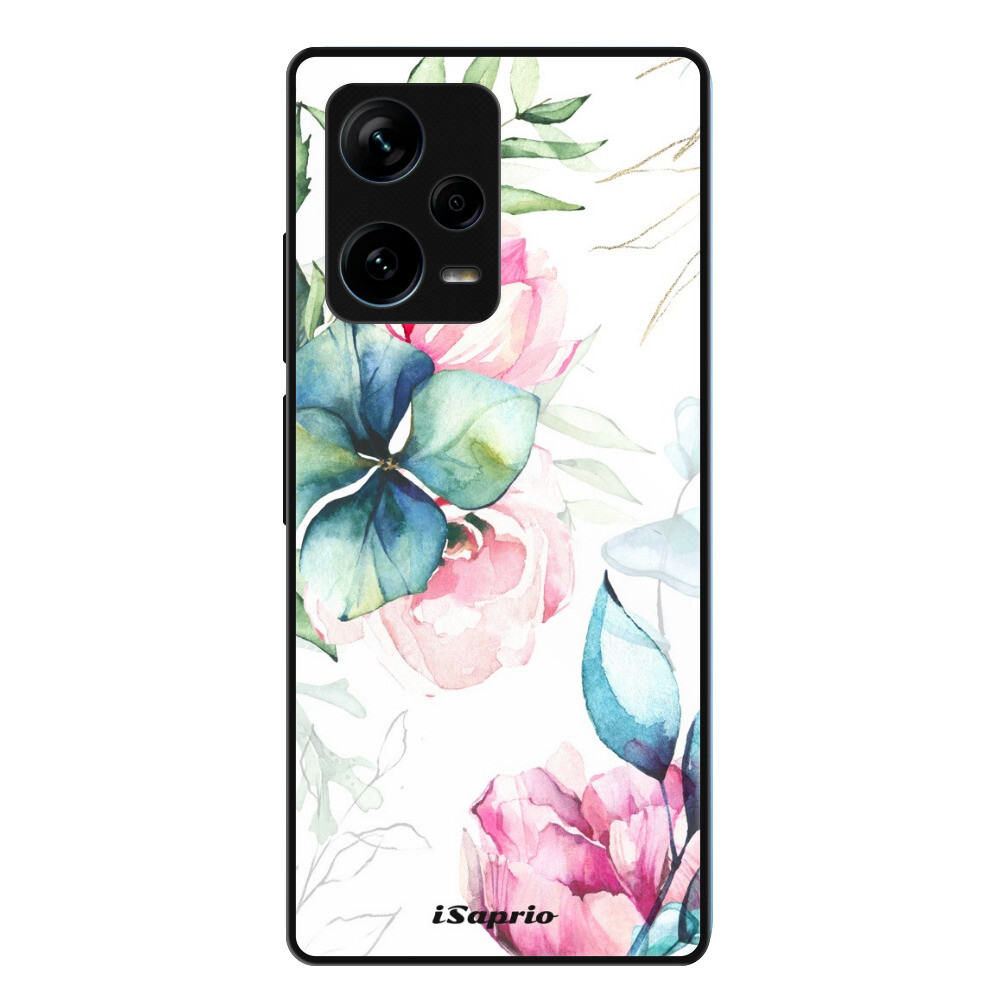 Lesklé puzdro Exclusive iSaprio - Flower Art 01 - Xiaomi Redmi Note 12 Pro+ 5G