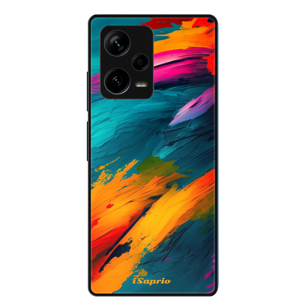 Lesklé puzdro Exclusive iSaprio - Blue Paint - Xiaomi Redmi Note 12 Pro+ 5G