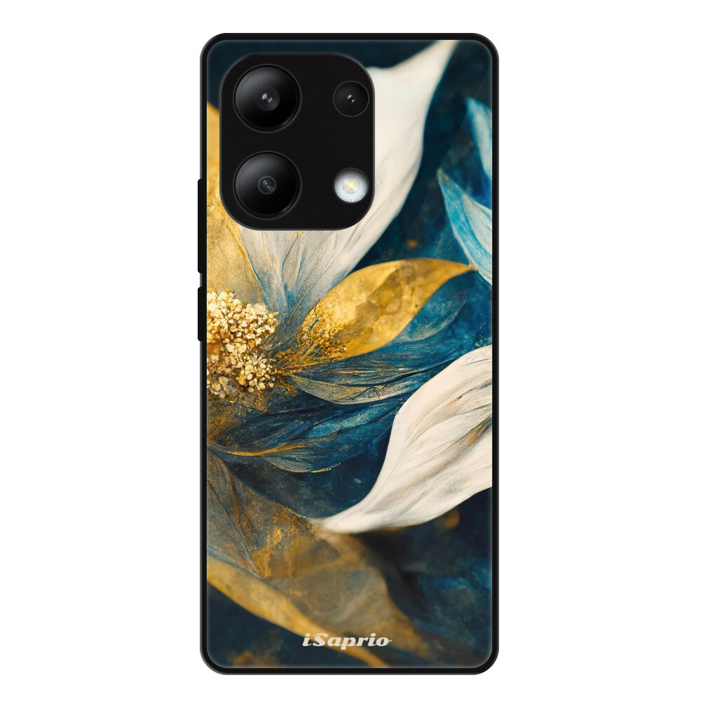Lesklé puzdro Exclusive iSaprio - Gold Petals - Xiaomi Redmi Note 13