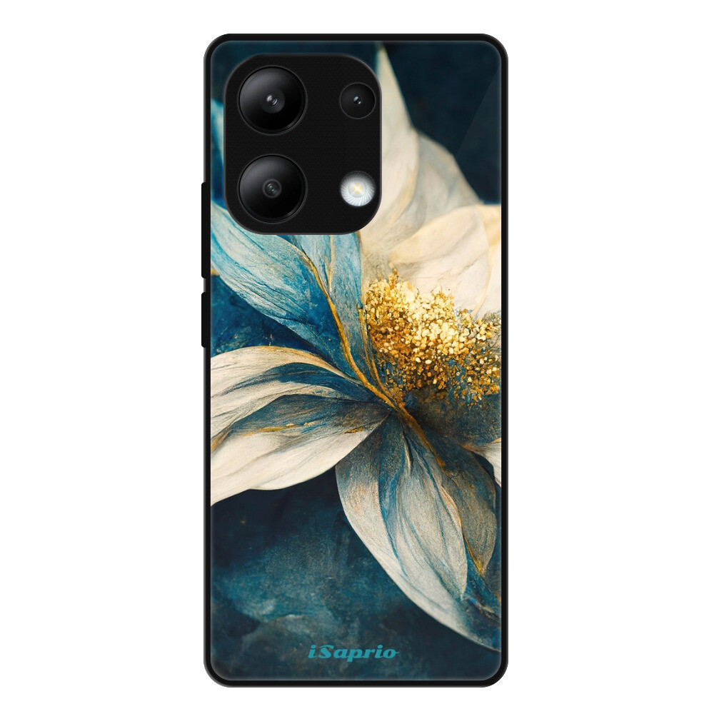 Lesklé puzdro Exclusive iSaprio - Blue Petals - Xiaomi Redmi Note 13