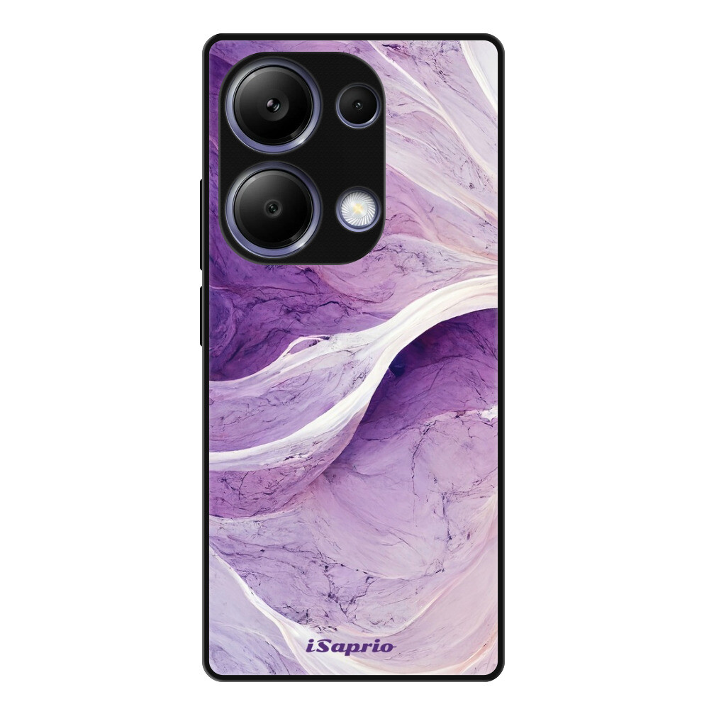 Lesklé puzdro Exclusive iSaprio - Purple Paint 10 - Xiaomi Redmi Note 13 Pro