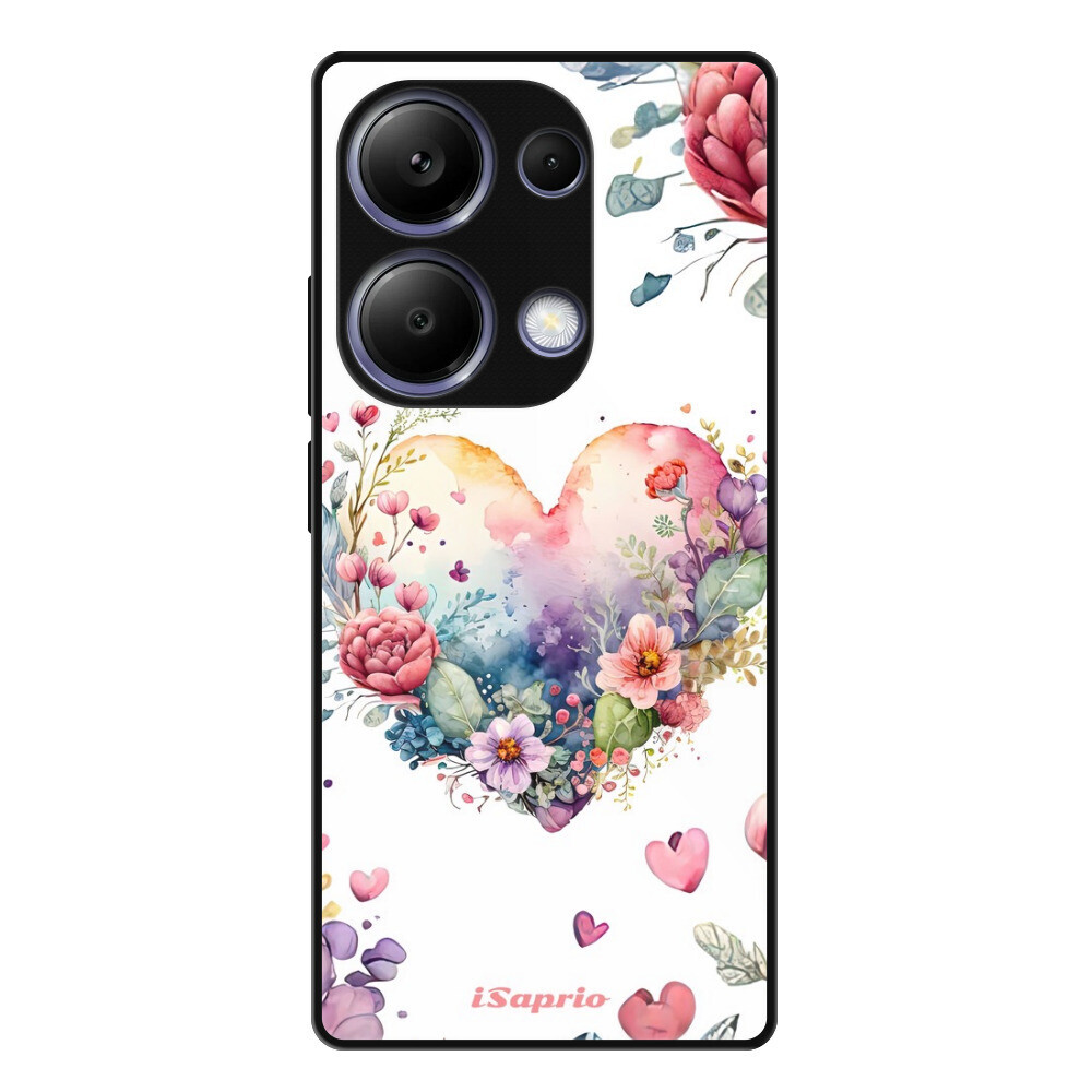 Lesklé puzdro Exclusive iSaprio - Floral Heart - Xiaomi Redmi Note 13 Pro