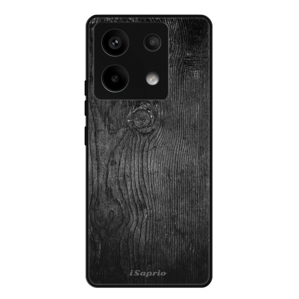 Lesklé puzdro Exclusive iSaprio - Black Wood 13 - Xiaomi Redmi Note 13 Pro 5G / Poco X6 5G